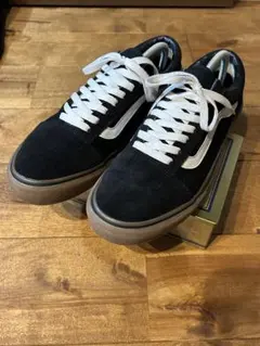 【VANS】オールドスクール DX 27.5cm 黒 ガムソール Y2K 古着