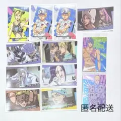 ジョジョの奇妙な冒険 第6部 カード ステッカー 徐倫 プッチ神父 アナスイ