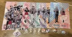 にじさんじ くら寿司 クリアファイル 缶バッジ アクスタ 計15点