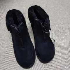 ショートブーツ風、靴Mサイズ黒