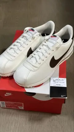 NIKE Cortez ホワイト ブラウン 28.5
