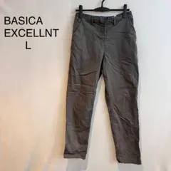 M995 BASICA EXCELLNT グレー Lサイズ カジュアルパンツ