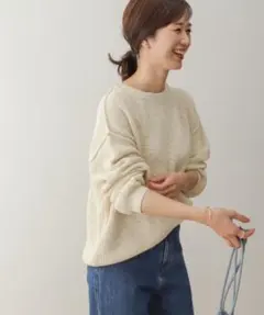 アーバンリサーチドアーズ　コットンスラブニット