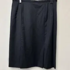 〈未使用〉MINT BREEZE ブラック ストライプ スカート 72-96