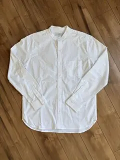 ☆新品☆URBAN RESEARCH ROSSOバンドカラーシャツメンズL白のサムネイル