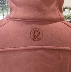 LULULEMON タグ付き☆ サイズ4 テラコッタ ハーフジップパーカー 