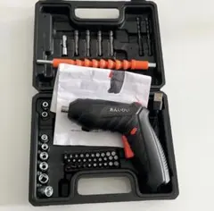 충전식 전동 스크루 드라이버 세트 소형 경량 멀티 비트 DIY 가구 조립 도구