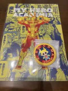 僕のヒーローアカデミア ハンズ あみぐるみ 刺繍缶ミラー 原画展クリアファイル