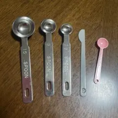 計量スプーンセット ステンレス製のサムネイル