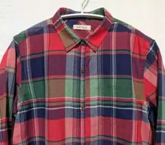 フェリシモ and myera チェック柄 長袖シャツ Ｍ 未使用