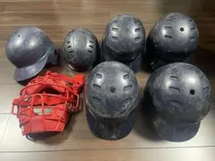 J.S.B.B 軟式用 ヘルメット キャッチー まとめて セット