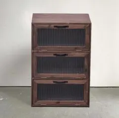 古家具ビンテージ品◾️オーク材突板 引き出し5杯 整理棚 収納棚 木製キャビネット 古家具ビンテージ品◾️オーク材突板 引き出し5杯 整理棚 収納棚 木製