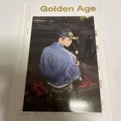 golden age アルバム　Archiving ver ジャニポスカ付き