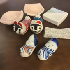 動物モチーフの箸置き6点セット
