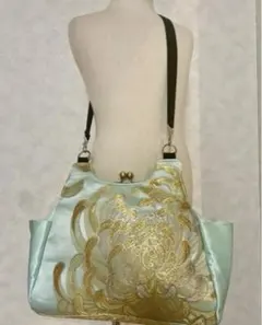 着物リメイクバック