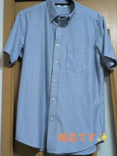 ユニクロ ストライプシャツ M