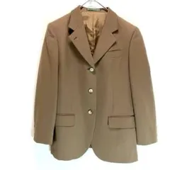 NEWYORKER テーラードジャケット(9AR) 茶 美品 ウール100%