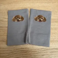 佩 hac リストウォーマー ハンドウォーマー 犬 トイプードル 手袋