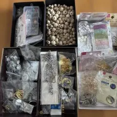 【大量出品】数が増えましたビーズ、パーツ他いろいろ