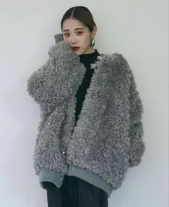 ANDREA&Co. FURJACKET アンドレアアンドコー　ファージャケット 2025年最新】andrea&co ファージャケットの人気アイテム - メルカリ