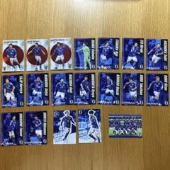 サッカー日本代表　チップス　19枚セット