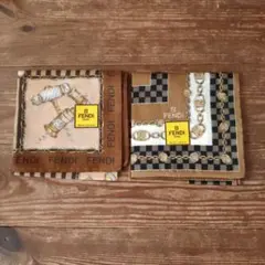 FENDI 　ハンカチ　2枚セット