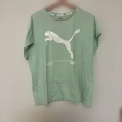 PUMA 半袖 Tシャツ ライトグリーン Lのサムネイル