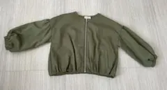 branshes ノーカラージャケット　110センチ