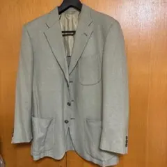 五大陸 グレー テーラードジャケット Lサイズ
