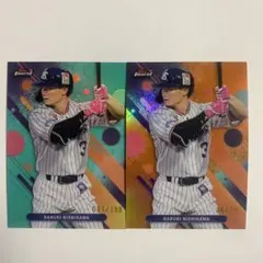 topps 西川遥輝　2枚