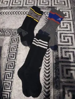 adidas　キッズハイソックス
