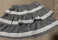 コムサイズム　90 ベビー　ラメスカート