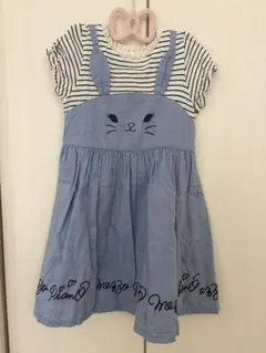 メゾピアノ 半袖ワンピース 120