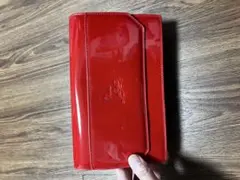 Christian Louboutin エナメル ポーチ レッドのサムネイル