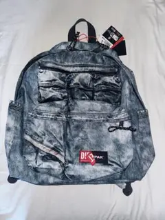 【新品・タグ付き】DIESEL × EASTPAK デニムプリント バックパック