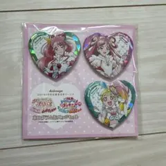 映画プリキュア ◆ ホログラム缶バッジ　アニメージュ限定