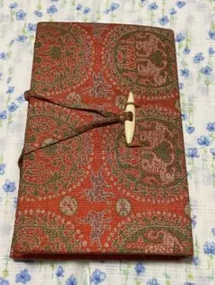 懐紙入れ 赤模様　茶道道具