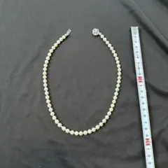 本真珠 淡水パール バロックパール ネックレス SILVER刻印 ヴィンテージのサムネイル