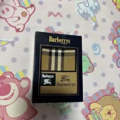新品未使用バーバリーハンカチ
