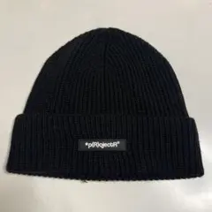 *p(R)jectR　ビーニー　黒