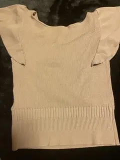 マーキュリーデュオ　2wayトップス　ベージュFサイズ