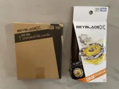ベイブレードX 2種セットUX-00サッカー日本代表とUX-03ウィザード 