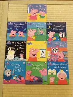 Peppa Pig ペッパピッグ英語絵本 10冊セット　おまけ付き