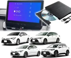 カローラ 車載DVD CDプレーヤー 純正ディスプレイオーディオ対応 USB接続