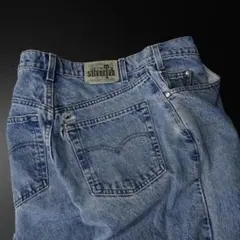 90s USA製 Levi's リーバイス 565 シルバータブ ルーズフィット
