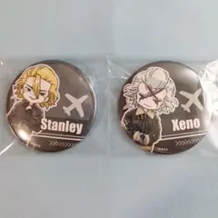スタンリー フライトジャケット 缶バッジ Dr.stone フライトジャケット ゼノ スタンリー 缶バッジ - メルカリ
