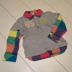 BRANSHES カラフル長袖Tシャツ 95cm