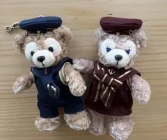 東京ディズニーシー ぬいぐるみバッジ 2体セット - メルカリ