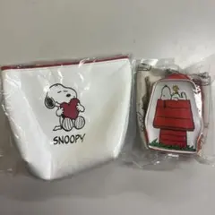 スヌーピー ポーチ＆ミラー・エコバッグセット