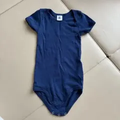 プチバトー　半袖ロンパース　80センチ